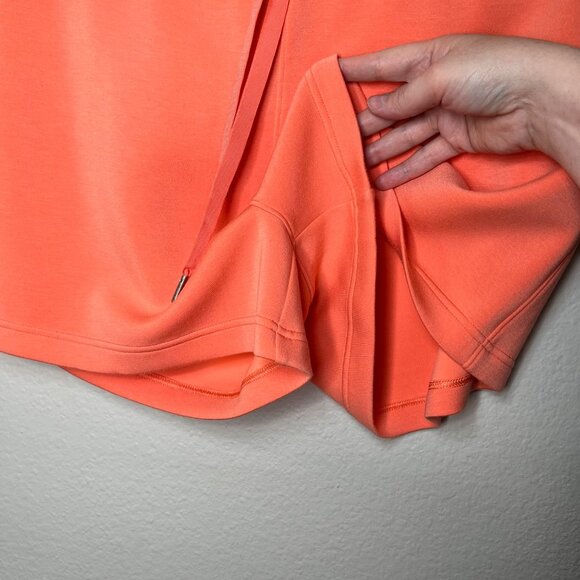 Spanx Womens Airessentials Orange Drawstring Comfort Shorts XL 50683r - Picture 4 of 10